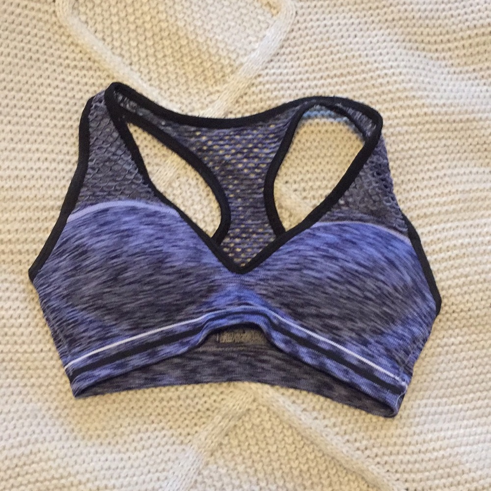 PINK push up sports bra